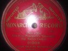 ENRICO CARUSO 10'' - Imported Monarch Record 91008 - 78 rpm record SINGLE SIDED