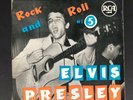Elvis Presley: Rock 'N' Roll No.5. RCA 1950s Original French vinyl Ep
