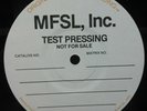 STYX Test Pressing LP UNRELEASED MFSL UHQR The Grand Illusion Half-Speed