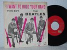 The BEATLES I Want To Hold Your Hand RARE Danish 45 PS