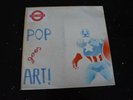 The Times - Pop Goes Art PROMO with press pack hand painted sleeve