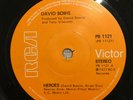 DAVID BOWIE - Heroes - UK ultra-rare solid centror 7