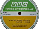 BBC LATIN AMERICA - AL PIE DEL BIG BEN - FRANKIE GOES TO HOLLYWOOD- 40/86