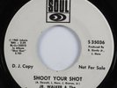 Northern Modern Soul 45 JR WALKER Shoot Your Shot SOUL VG++/NM promo HEAR