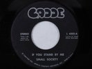 Crossover Soul 45 SMALL SOCIETY If You Stand By Me CADDE HEAR