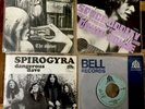 4 Singles SPIROGYRA The SHIVER  David BOWIE  The LEGEND