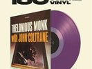 MONK THELONIOUS THELONIOUS MONK WITH JOHN COLTRANE LTD ED TRANSPARENT PURPLE LP