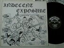 INDECENT EXPOSURE- NO LOOKING BACK   ISD ORIGINAL 1986 VINYL LP ROCK-O-RAMA EX