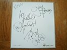 KISS 1970s Victor Promo Autographed Signed Sheet Japan for The Originals