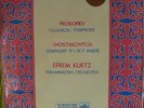 Efrem Kurtz Prokofiev Classical Symphony Shostakovitch No 1 in F major ASD 263