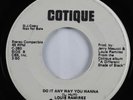 Latin Funk 45 LOUIE RAMIREZ Do It Any Way You Wanna COTIQUE VG++ promo HEAR