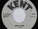 Northern Soul 45 Z. Z. HILL What More KENT HEAR
