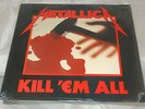 Metallica Kill 'Em All Sealed Vinyl Record Lp USA 1988 Bonus Tracks RC