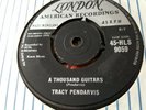 TRACY PENDARVIS A Thousand Guitars  UK ORIGINAL London HLS 9059 VG+ SUN RECORDS