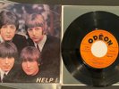 Les Beatles 1965 HELP  w/ Picture Sleeve - 1st PRESS France EP