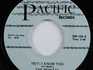 Northern Soul 45 MONZAS Hey  I Know You PACIFIC VG++ HEAR