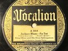 KING OLIVER AND HIS DIXIE SYNCOPATORS VOCALION Jackass Blues/ Deep Henderson