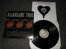 ALKALINE TRIO LP GODDAMNIT BLACK VINYL ASIAN MAN RECORDS NM RANCID GREEN DAY