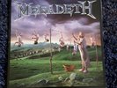 Megadeth Youthanasia ORIGINAL 1994 G/F Ltd Ed. Blue Vinyl LP Mustaine Metallica