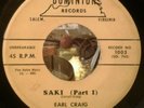 Rare Virginia RAB: Earl Craig & The Down Beats  SAKI   Dominion 1003