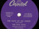 THE FIVE KEYS: Face of An Angel / Boom Boom US ’58 Capitol 3786 Doo Wop 78 E