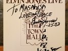 Elvin Jones - Live - Town Hall Memorial Concert - John Coltrane - AUTOGRAPHED