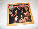 KISS HAPPY NEW YEAR LIVE 1976 - 1977 ORANGE & SPLATTER COLOR VINYL 2 LP SET RARE