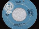 NORTHERN SOUL Kenny Carlton LOST AND FOUND 1968 BLUE ROCK 45 RPM