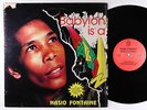 Nasio Fontaine - Babylon Is A Fallin LP - Wilrah Private Roots Reggae VG+ Shrink