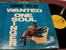 JOHNNIE TAYLOR WANTED ONE SOUL SINGER LP ORIG STAX S715 STEREO VG+