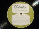 FRANK SINATRA HIT PARADE EXTRACTS VERY RARE TEST PRESS/ACETATE VINYL LP CARADOC