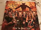 2 LPs RED Vinyl (BE50542) Various ?– Ronnie James Dio - This Is Your Life