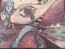 AC/DC Dirty Deeds Done Dirt Cheap LP Vinyl Blue Roo. Australian 1st Pressing