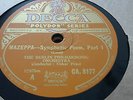 LISZT MAZEPPA SYMPHONIC POEM BERLIN PHILHARMONIC OSCAR FRIED CA8177 & 78