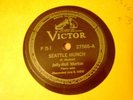 Jelly Roll Morton 78 SEATTLE HUNCH / FREAKISH Victor 27565 Jazz Piano Solos