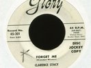 CLARENCE STACY Forget Me on Glory  Promo Rockabilly 45 Hear