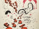 King Gizzard and the Lizard Wizard - Gumboot Soup Split red clear splatter vinyl