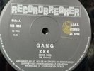 GANG KKK / Club Mix, 1983 45 rpm LP 12