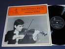 JS BACH partita 2 bwv 1004 violin solo Christian BADEA duchesne mint lp