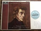 COLUMBIA UK LP SAX-2521: Samson François ?– CHOPIN 24 PRELUDES, 1963 UK TURQ/SIL
