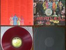 The Beatles - Sgt Pepper (1972) LP (VG++) MEGA Rare ltd RED Vinyl Apple 1st OIS
