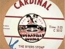 JERRY BYERS BYERS STOMP ROCKABILLY BOPPER  45 RPM RECORD