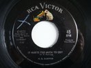 It Hurts To Much To Cry H. B. Barnum RCA Victor  Original Vinyl Record Ex