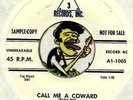 MIAMIANS CALL ME A COWARD ROCKABILLY OLDIES BOPPER PROMO 45 PM RECORD