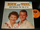 RICK & THEL CAREY LP  ?– JUST BETWEEN THE TWO OF US - AUSSIE C&W Mono