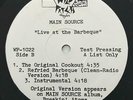 MAIN SOURCE Just Hangin' Out / Live At The Barbeque WILD PITCH RARE TEST PRESS