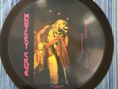 MOTLEY CRUE *RARE* BAT SHAPED PIC DISC & TOO FAST FOR LOVE VINYL GUNS & ROSES