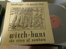 BLOOD AXIS IN GOWAN RING WITCH HUNT - Rites Of Samhain - Brown Vinyl LP RARE