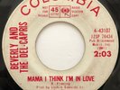 Beverly And The Del-Capris Mama I Think I'm In Love Rare Northern Soul Promo 45