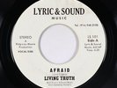 Reggae 45 - Living Truth - Afraid - Lyric & Sound - VG+ mp3
